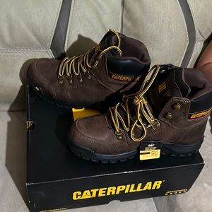 Mens Caterpillar Work Boots 🥾. Brand New with Box (SoftToe) Size 9